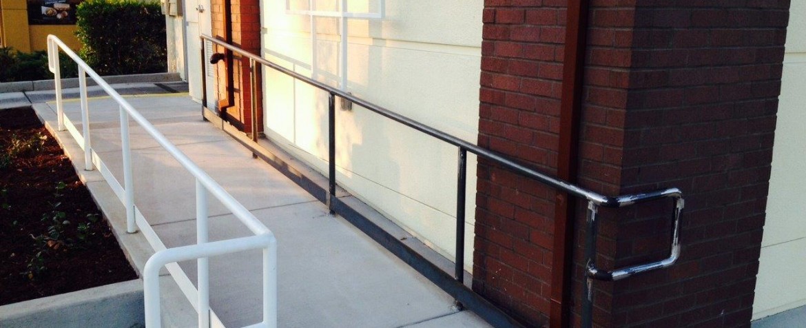 Industrial Painting - Maintenance Railing - Tully Rd - Wendt Construction